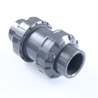2 duim Dubbele Unie Hydraulische de Controleklep van 4 Duimpvc van Kogelkleppvc