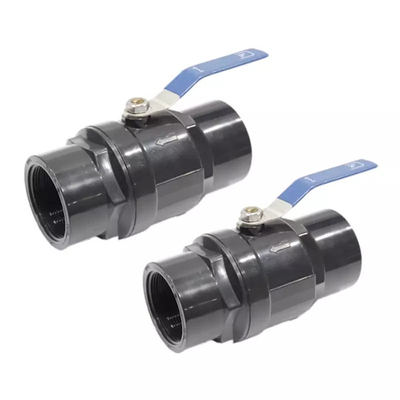 1/2“ 2 de Kogelklep2pc Plastic Kogelklep van stukpvc voor Waterbehandeling