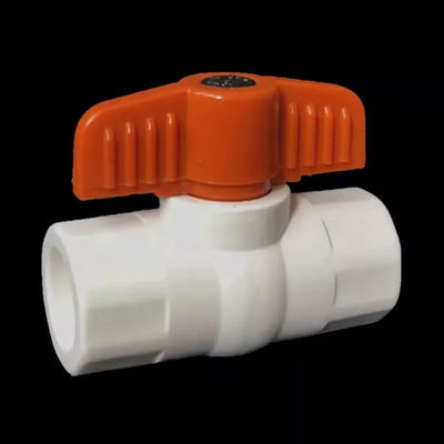 Pneumatisch Compact de Kogelkleppvc van UPVC de Aanpassing van de 3 Duimstroom