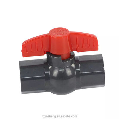 2“ 3“ UPVC Achthoekige de Waterpijpklep van Kogelklep Grijze pvc