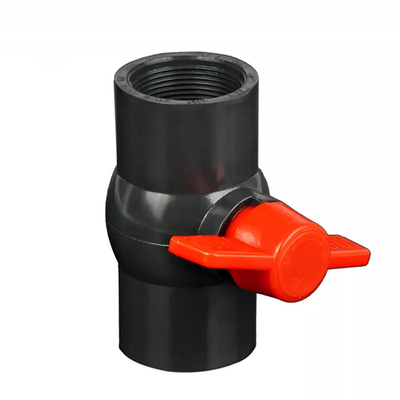Plastic Landbouwirrigatieklep 1 Duim Ingepast Kogelkleppvc