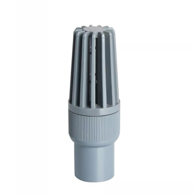Één van de de Voetklep van Manierpvc Plastic van de de Bodemingang het Voer Plastic Kogelklep
