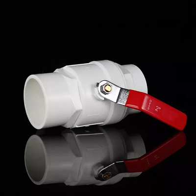 Van het het Staalhandvat van hoge drukpvc de Kogelklep Plastic 145psi Druk