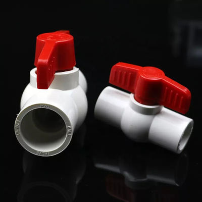 20mm63mm van de Kleppvc van de Pijpmontage de Kogelkleppen2.5mpa Werkdruk