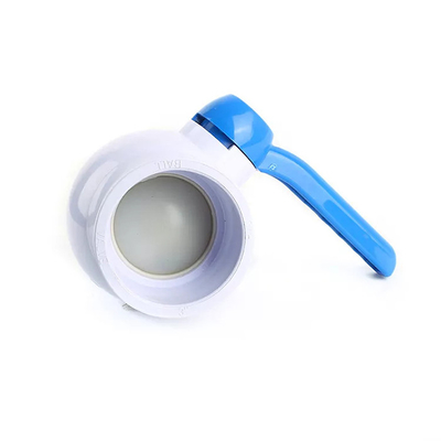 3 van de Kogelkleppvc van duimcpvc de Afgesloten Klep0.6mpa-0.8mpa Wit