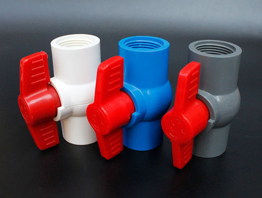 De anticorrosieve van de de Kogelklepcontactdoos DN15-DN100 van pvc Interne Draad