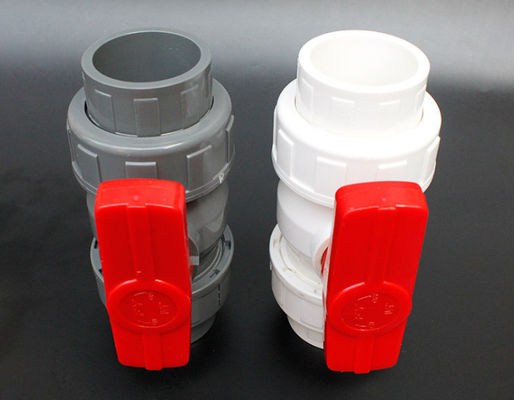 Het dubbel leeft 20mm Kogelklep van het de Kogelklep de Groene pp Polypropyleen van pvc