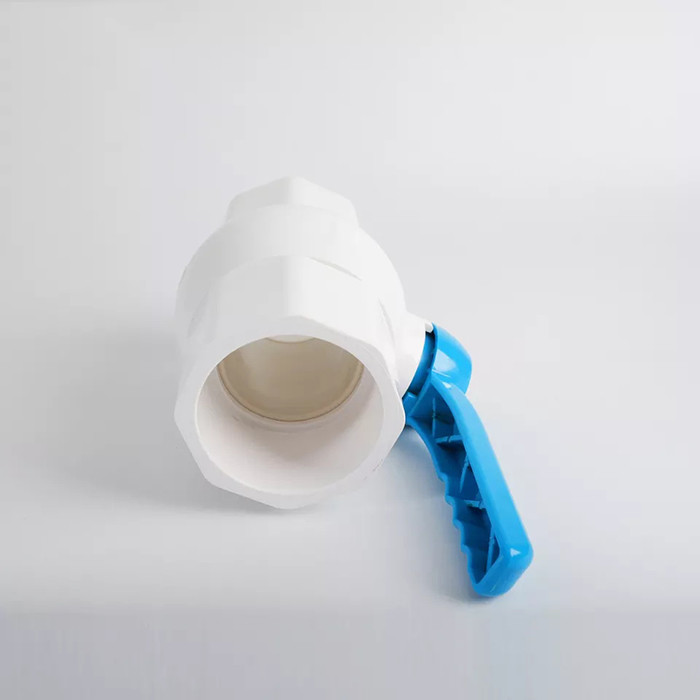 Amerikaanse van de Kogelkleppvc van Standard 1 UPVC Compacte Kogelklep Één Manier