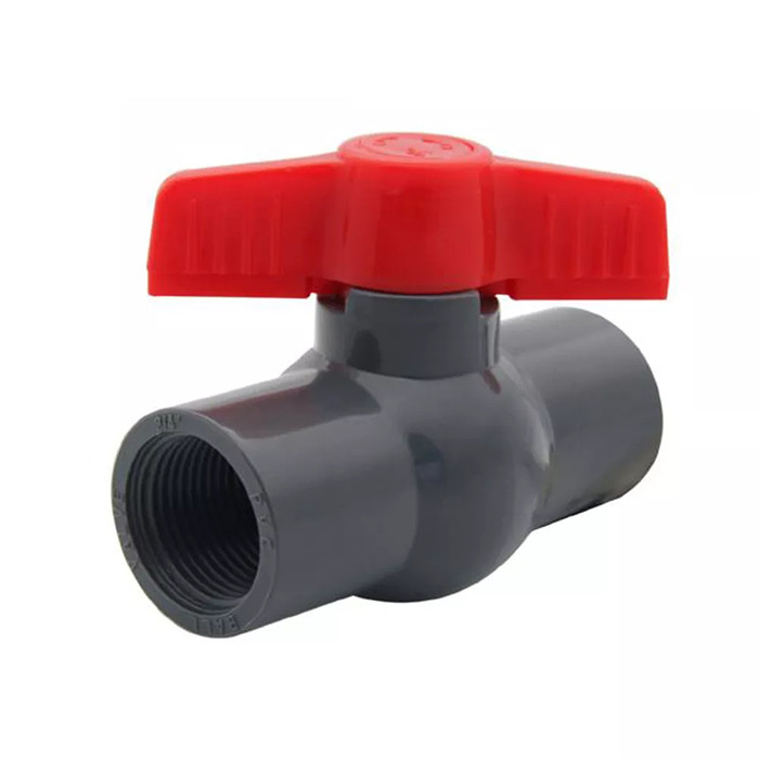 1.6MPa 1 Compacte Kogelklep 1 van Manierpvc Ingepaste de Kogelklep van pvc