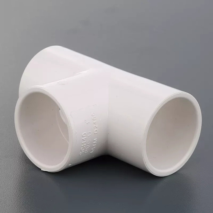 Drainage 32mm pvc-Plastic het Loodgieterswerkmontage van het T-stukupvc Dwarst-stuk