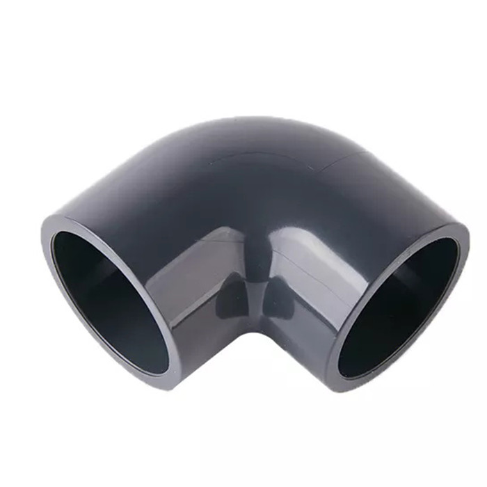 Zwart PN25-pvc 90 Plastic de Pijpmontage 20mm110mm van de Graadelleboog
