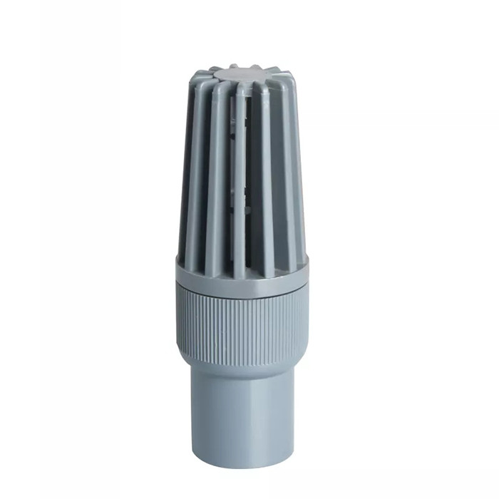 Één van de de Voetklep van Manierpvc Plastic van de de Bodemingang het Voer Plastic Kogelklep