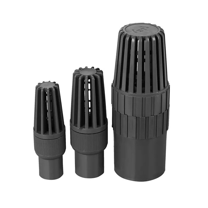 Gemaakte UPVC de Voetklep van China Leverancier Plastic Kogelklep 3/4“ - 4“ Duim voor Pijpmontage