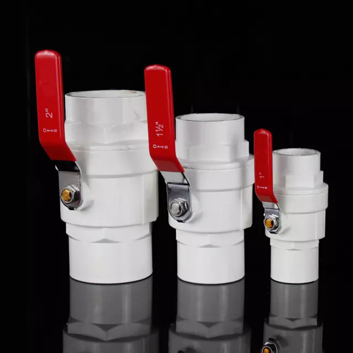 Van het het Staalhandvat van hoge drukpvc de Kogelklep Plastic 145psi Druk