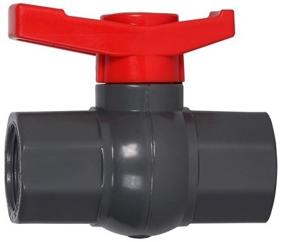 DN15-DN100 1 van de Kogelkleppvc van UPVC van de de WaterpijpKogelklep Nationale Norm