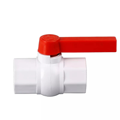 1/2“ 3/4“ van de de Kogelklepirrigatie van UPVC de Draadpp Samengeperst Plastiek